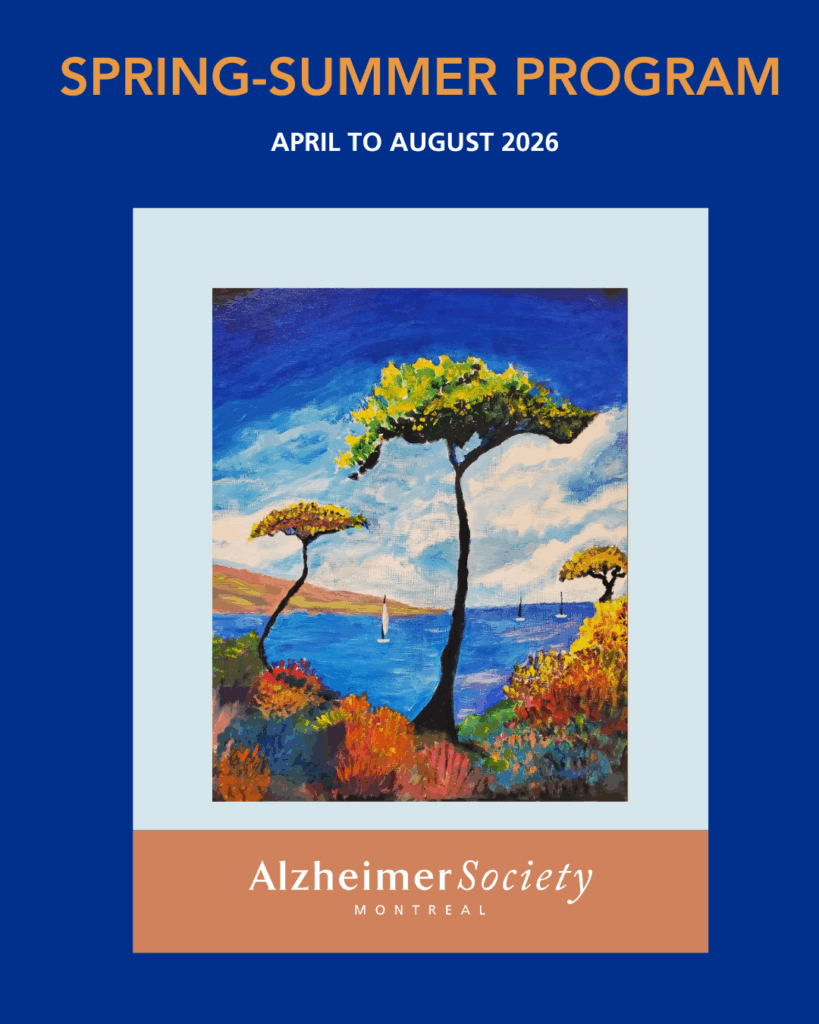 Programmation printemps-été 2026, Activités et services - société alzheimer de Mtl